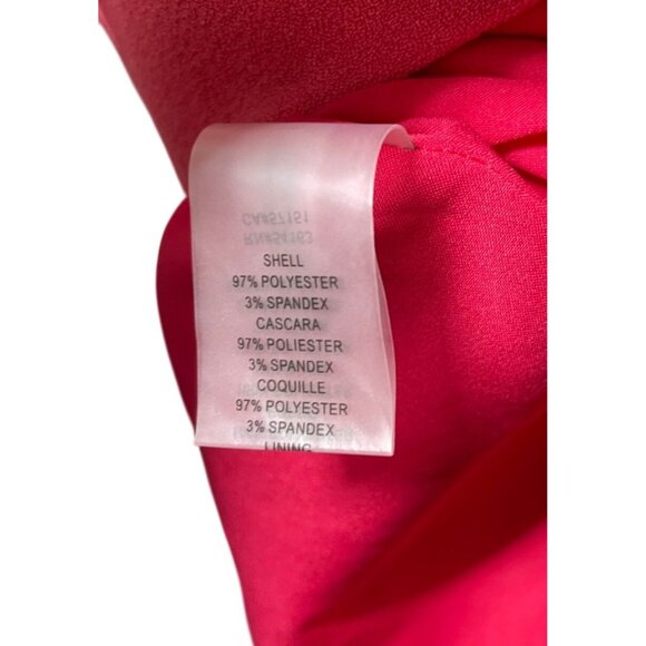 Vince Camuto Size 8 Dress Sleeveless Pink A-Line Classic Summer Women's Midi - Picture 11 of 16